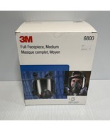 New 3M 6800 Full Facepiece Respirator 6000 Series 6800 - Medium - $64.98