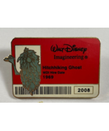 Disney WDI I.D Badge Series 2008 HM Hitchhiking Ghost GUS LE 300 Cast Pin - $553.89 MXN