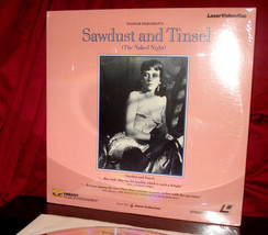 New! &#39;SAWDUST AND TINSEL&#39; - Ingmar Bergman&#39;s &#39;Naked Night&#39; on Laser Disc... - £10.02 GBP