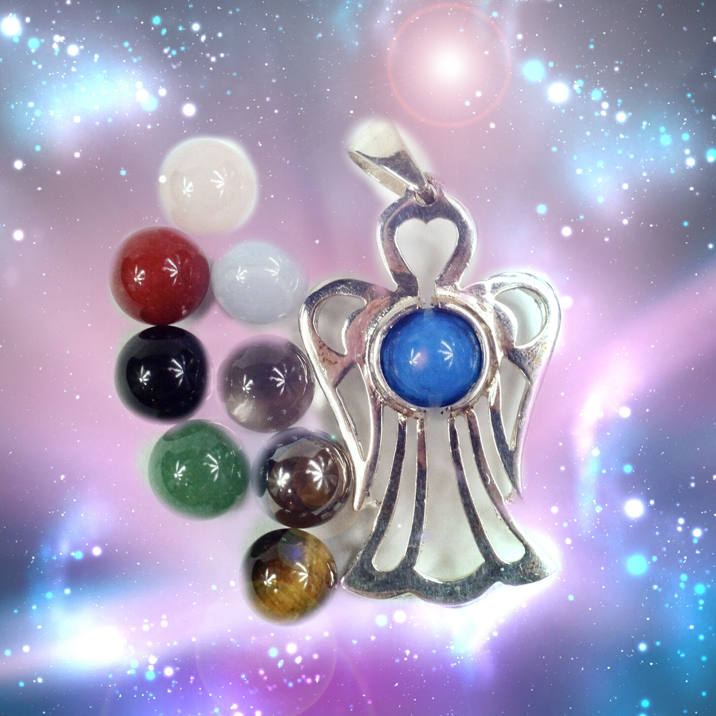 Haunted ANGEL NECKLACE  ANGEL OF 9 MIRACLES EXTREME MAGICK WITCH Cassia4 - $187.77