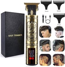 Zero Gapped Cordless Hair Trimmer Professional Kit For Men&#39;S Haircut, Dragon). - £32.54 GBP