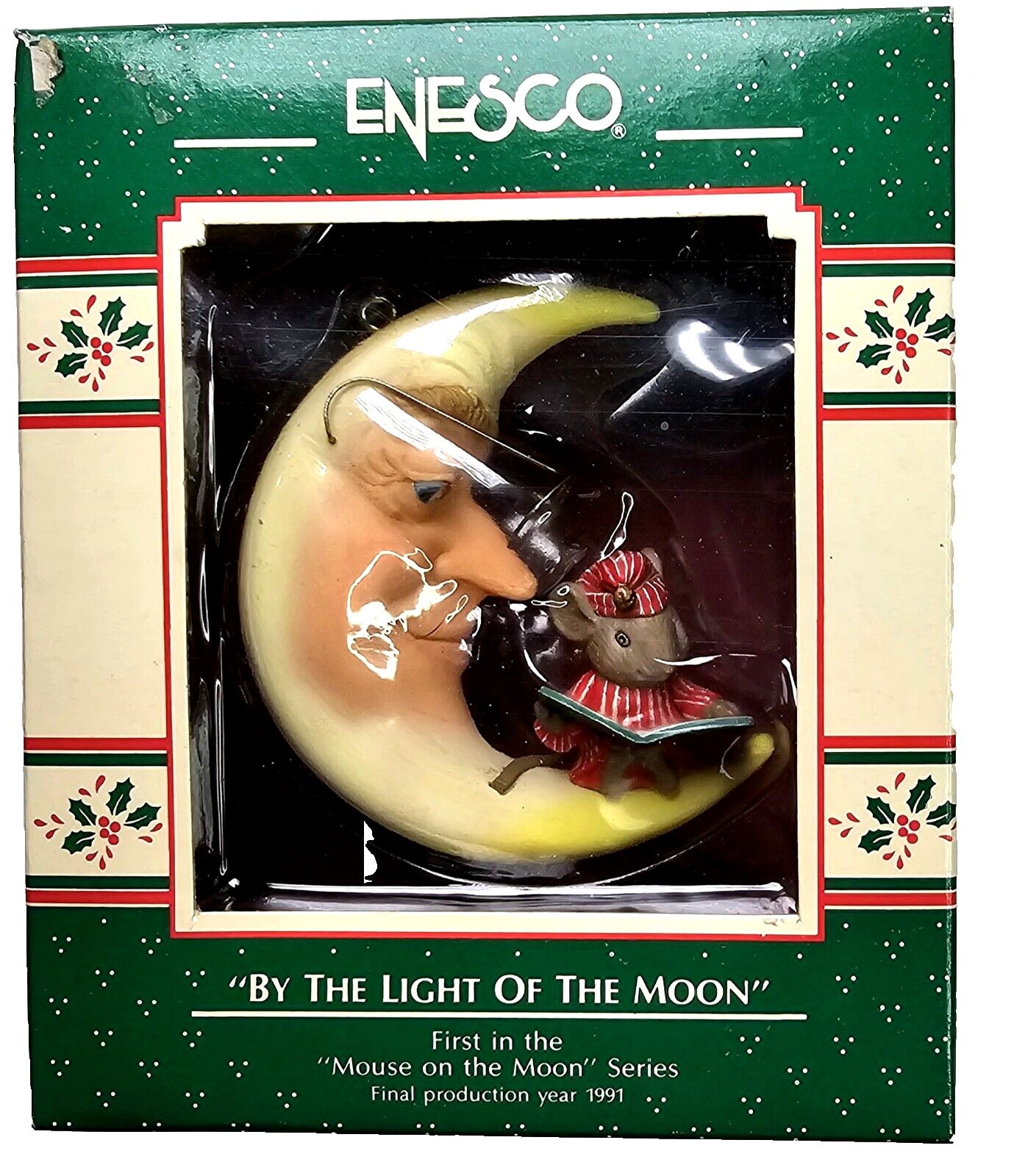 Primary image for Vintage ENESCO By the Light of the Moon Ornament First in the Moon series In Box