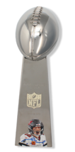 Tom Brady Autographed Buccaneers Painted Lombardi Trophy Beckett LE 2/12 - £13,025.66 GBP