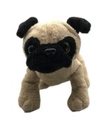 Ganz Webkinz Brown &amp; Black Small pug Plush Stuffed Animal NO CODE - $6.95