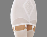 Rago 1365 Open bottom Girdle White with garters with stockings Medium Sh... - $46.53+