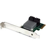 StarTech 4 Port PCI Express 2.0 SATA III RAID Controller Card PEXSAT34RH... - $752.67 MXN