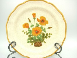 Mikasa Garden Club &quot;Petunias&quot; 8&quot; Salad or Dessert Plate, Pattern EC401 Floral - £7.88 GBP