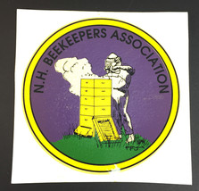 Vintage New Hampshire Beekeepers Association Decal - £5.45 GBP