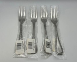 Set of 4 Towle 18/8 Stainless Steel BEADED ANTIQUE Dinner Forks - £93.96 GBP