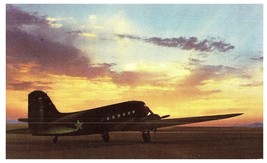 Douglas Aircraft C-47 &quot;Skytrain&quot; Army Transport Airplane Postcard - £7.55 GBP