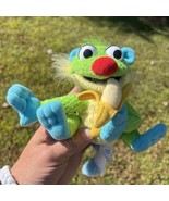 Vintage Bear In Big Blue House Treelo Lemur 6&quot; Plush Star Bean Jim Henson - $55.50 CAD