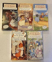 VHS Beatrix Potter The World of Peter Rabbit and Friends - Lot of 5 Cassettes - £15.19 GBP