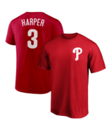 Bryce Harper T-Shirt Philadelphia Phillies Player Name &amp; Number Soft Jer... - $373.29 MXN