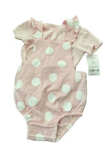 NWT By Carter’s Baby Girls Pink And White 2 Piece Cute Summer Set Size 12 Months - $12.00