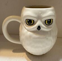 Harry Potter Hedwig Paladone  Ceramic Coffee / Tea Mug  White Whimsical Owl - $11.87