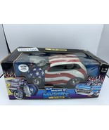 Muscle Machines PT Cruiser Stars and Stripes 1:18 Scale with box!  CA edition.  - $50.77