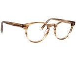 Warby Parker Eyeglasses Percey W 207 Chestnut Crystal Panto Frame 51[]20... - $111.62 CAD