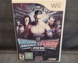 WWE SmackDown vs. Raw 2010 Featuring ECW (Nintendo Wii, 2009) Video Game - $7.92
