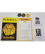 *C1) Disney&#39;s The Lion King Broadway Musical Playbill Minskoff Theatre w... - $9.89