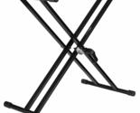 Talent KS-2 Aluminum Double X-Brace Performance Keyboard Stand with Lock... - $72.75