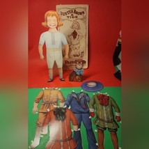 Buster Brown &amp; Tige Paper Doll Clothes Boy &amp; Dog 1994 - $13.22
