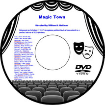 Magic Town 1947 DVD Movie Comedy  - £3.92 GBP