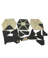 Star Wars 1978 Kenner Vintage Tie Fighter Lot of 3 Wings Stickers - £30.78 GBP