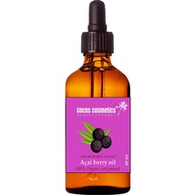 Pure Acai Berry Facial Oil | 100 ml | Amazon Acai Face Oil | Vegan skin care  - £25.06 GBP
