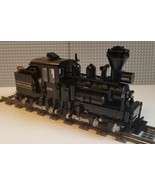 Custom Shay Train with Log cars PLEASE READ DESCRIPTION FITS LEGO© - £357.36 GBP
