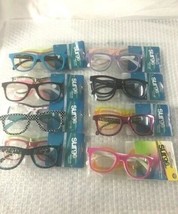 NEW Surge Clear Lenses Fashion Glasses 4 pairs in 1 Fun Colorful  A1-8 - £5.60 GBP