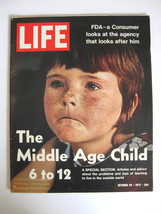 Life Magazine - October 20, 1972 - The Middle Age Child 6 to 12  - $10.00