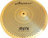 Golden Splash Crash Mute Cymbal From Arborea That Is A Low Volume Cymbal... - $45.99
