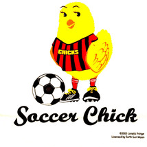T-shirt Chick Cotton Soccer XL XXL NEW Sports Girls NWT White - £17.45 GBP