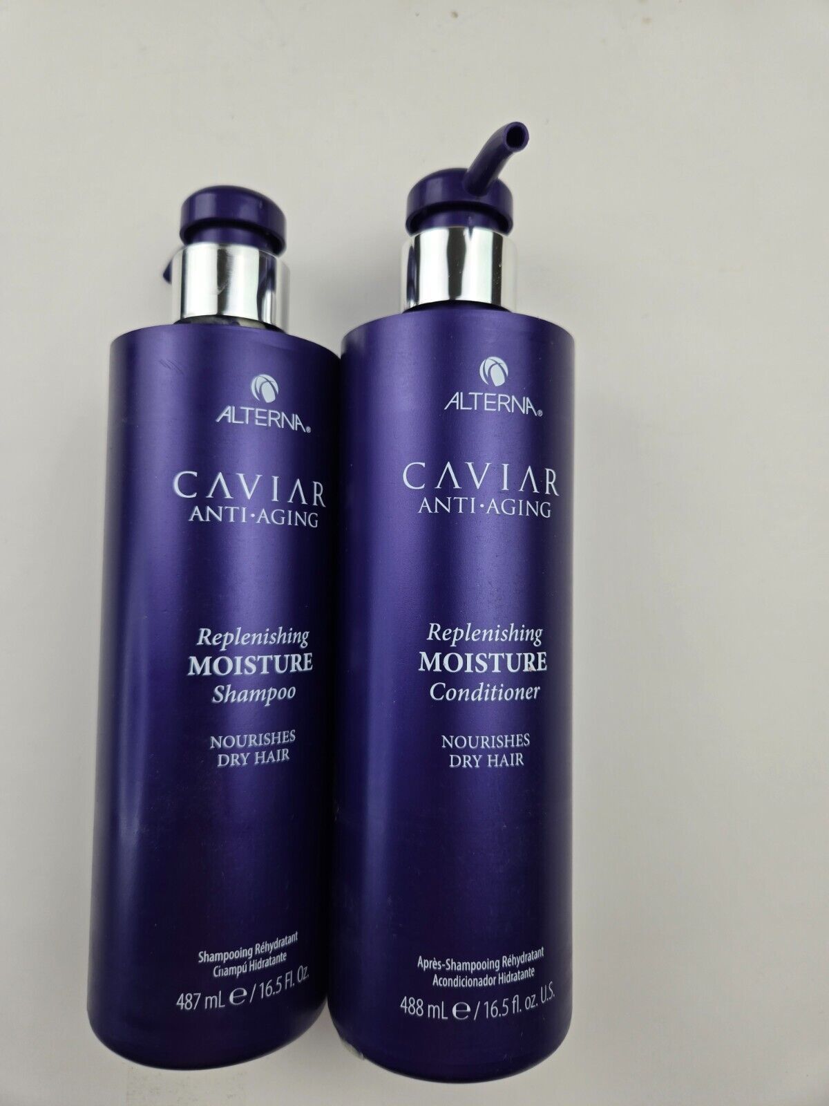 Alterna Caviar Anti-Aging Replenishing Moisture Hair Care, Shampoo & Conditioner - £56.61 GBP