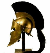 Medieval 300 Spartan Helmet King Leonidas Film Metal Armor Portable Helmet-
s... - £61.42 GBP