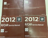2012 GM Chevrolet Chevy Volt Servizio Negozio Workshop Riparazione Manua... - £310.94 GBP