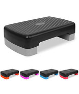 Exercise Workout Aerobic Step Platform Trainer, 18&quot; Aerobic Stepper with... - $181.84 CAD