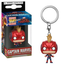 Captain Marvel Masked Pop! Keychain - £14.91 GBP