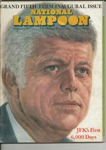 ORIGINAL Vintage February 1977 National Lampoon Magazine JFK - £15.56 GBP