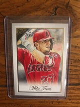 Mike Trout 2019 Topps Gallery Baseball Card (01279) - £3.94 GBP