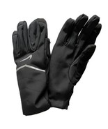 Nike Women&#39;s Aeroshield Running Gloves Size Medium Reflective Black - $39.62 CAD