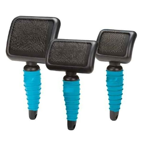 Professional Dog Grooming Soft Slicker Brushes Thin Pins Finer Hair Pet ... - $12.76