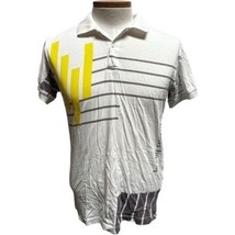Vintage Le Coq Sportif Men&#39;s Polo Golf Shirt Logo Made In Hong Kong Size Medium - £18.05 GBP