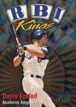 1999 Ultra RBI Kings Darin Erstad 8 Angels - £0.79 GBP