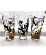  (3) Vintage Pepsi 1976 Warner Bros Looney Tunes Glasses, Collectors Series - $47.39 CAD