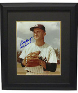 Bobby Shantz signed New York Yankees 8x10 Photo Custom Framed 1958 WSC (... - £55.02 GBP