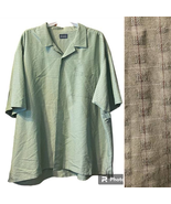 Alexander Lloyd Menswear Shirt 5X Short Sleeve Button Pocket Pleated Bac... - £22.74 GBP