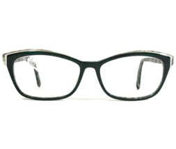 Zac Posen Eyeglasses Frames LUDMILLA EM Green White Cat Eye 53-15-125 - £29.25 GBP