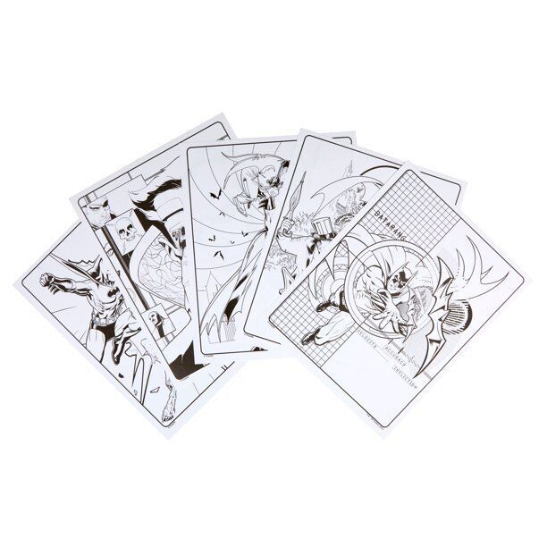 Crayola Batman Coloring Book Pages, 28 Pages, 1 Poster Item image 5