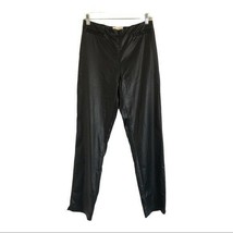 Cache Vintage 80s Shiny Black Pant Size 8 - £59.35 GBP